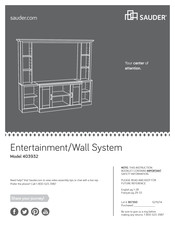 Sauder 403932 Instructions De Montage