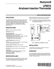 Honeywell LP907A Instructions D'installation