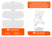 BABYTREND Tango ST08 A Serie Manuel D'instructions