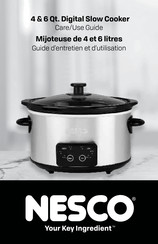 Nesco DSC-6 Serie Guide D'entretien Et D'utilisation