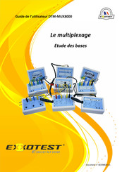 EXXOTEST MUX8004 Guide De L'utilisateur