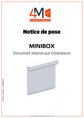 4M MINIBOX Notice De Pose
