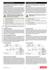 Tunstall 77 3411 00 Instructions D'installation