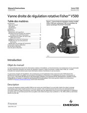 Emerson Fisher V500 Manuel D'instructions