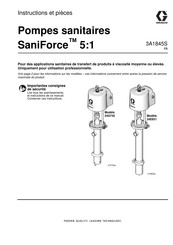 Graco SaniForce 24G742 Instructions