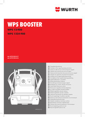 Würth WPS 1224-900 Traduction Des Instructions De Service D'origine