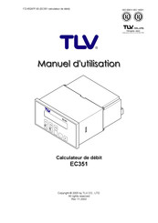 TLV EC351 Manuel D'utilisation