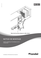 Condair DL Serie Notice De Montage