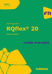 MERCK Reflectoquant RQflex 20 Mode D'emploi