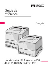 HP LaserJet 4050 N Guide De Référence