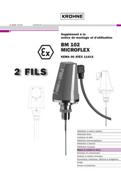 KROHNE MICROFLEX BM 102 Notice De Montage Et D'utilisation