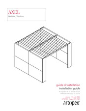 Artopex AXEL Guide D'installation