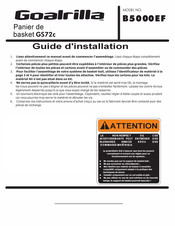 GOALRILLA B5000EF Guide D'installation