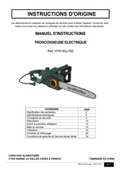 Oregon HY6103J160 Manuel D'instructions