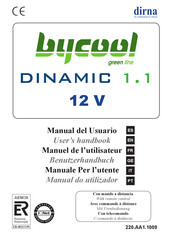 Dirna Bycool green line DINAMIC 1.1 Manuel De L'utilisateur