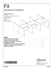 Allsteel Fit Instructions D'installation