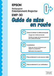 Epson EMP-30 Guide De Mise En Route