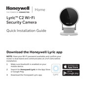 Honeywell Home Lyric C2 Guide D'installation Rapide