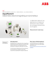 ABB AquaMaster4 Mode D'emploi