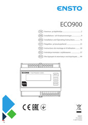 ensto ECO900 Instructions De Montage Et D'utilisation