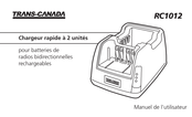 Trans-Canada RC1012 Manuel De L'utilisateur