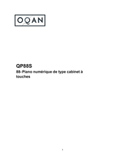 oqan QP88S Mode D'emploi