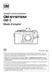 OM SYSTEM OM-5 Mode D'emploi