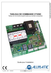 Allmatic CT3IND Guide Pour L'installation