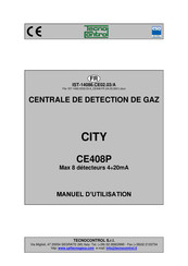Tecnocontrol CITY CE408P Manuel D'utilisation