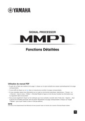 Yamaha MMP1 Fonctions Détaillées
