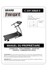 Sears Free Spirit C 249 30860 0 Manuel Du Propriétaire
