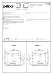 pelipal Abia 82338355 Instructions De Montage