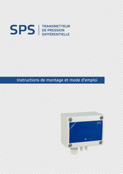 Sentera Controls SPS-G-6K0 Instructions De Montage Et Mode D'emploi