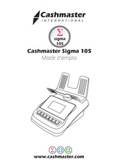 Cashmaster Sigma 105 Mode D'emploi