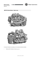 Weber Automotive MPE 750 Turbo Marine Manuel D'entretien