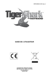 Hayward Pool Products TigerShark Plus Guide De L'utilisateur