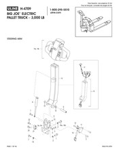 Uline BIG JOE H-4709 Mode D'emploi