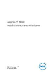 Dell Inspiron 11 3162 Installation Et Caractéristiques