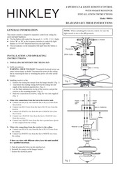 Hinkley 980016 Instructions D'installation