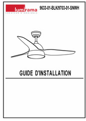 Lumirama 9703-01-SNWH Guide D'installation