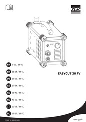 GYS EASYCUT 30 FV Mode D'emploi