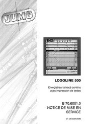 JUMO LOGOLINE 500 Notice De Mise En Service