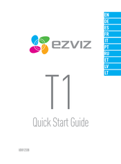 Ezviz T1 Mode D'emploi