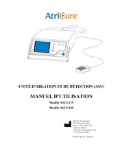 AtriCure ASU3-230 Manuel D'utilisation