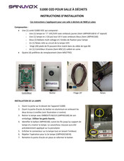 Sanuvox S1000 OZD Instructions D'installation