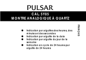 Pulsar 5Y85 Mode D'emploi