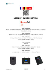 Rosenfelt RF ED20-L Manuel D'utilisation