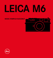 Leica M6 Mode D'emploi