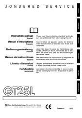Husqvarna GT25L Manuel D'instructions