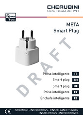 Cherubini META Smart Plug Manuel D'instructions